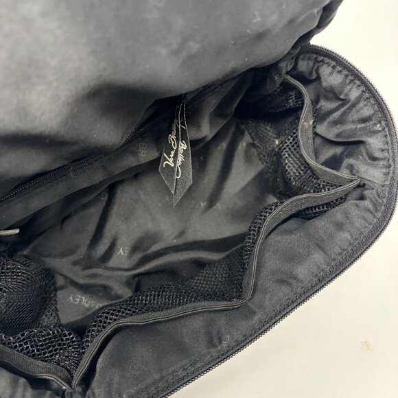 Vera Bradley travel case toiletries cosmetics tan mint blue geometric quilted - Picture 9 of 12